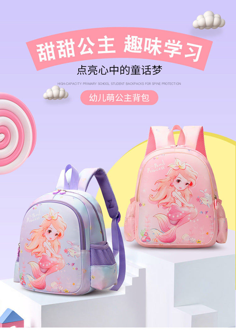 Cartoon contrasting color High Quality Backpack