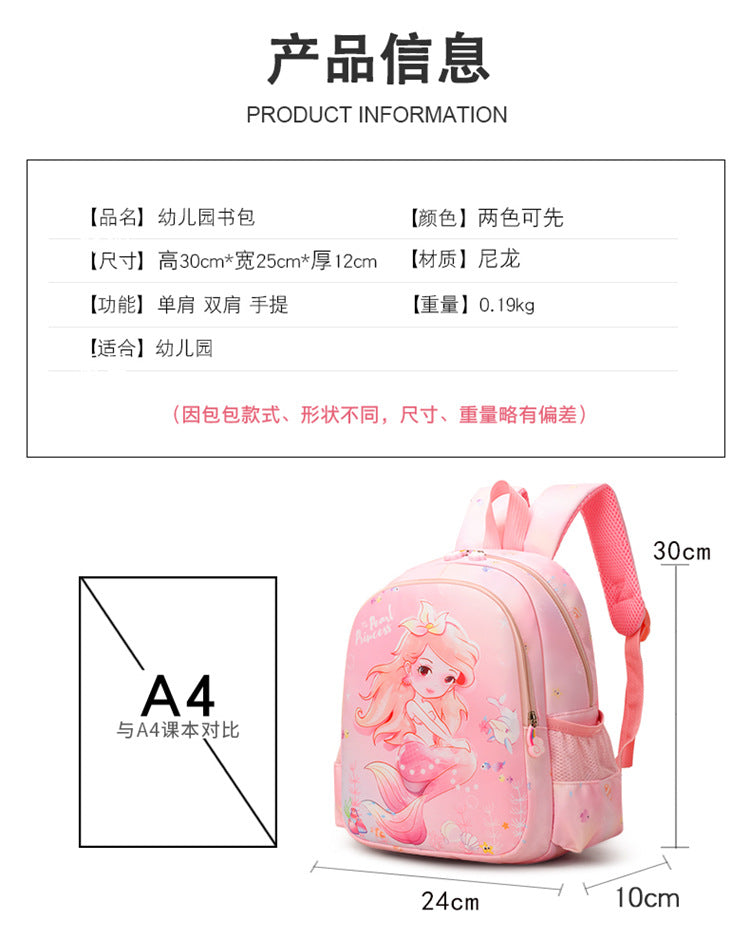 Cartoon contrasting color High Quality Backpack