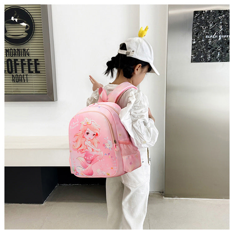 Cartoon contrasting color High Quality Backpack